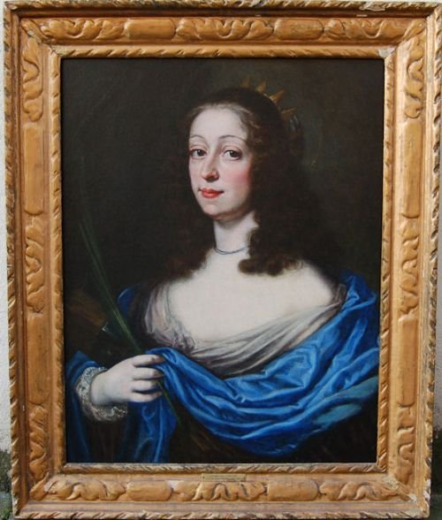 fig 1. Portrait of Vittoria della Rovere, Grand Duchess of Tuscany 1622- 1694 by Justus SUSTERMAN (1597-1681)