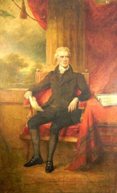 Portrait of Sir Francis Baring, Bt 1740-1810 by Edward Patry 1856-1940
