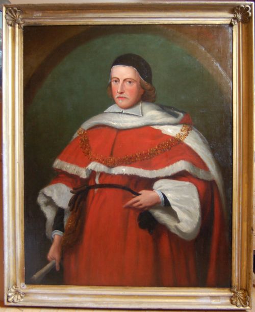 fig 1. Portrait of Sir Matthew Hale, Lord Chief Justice of England 1609-1676, After John Michael Wright, Circa 1617-1694