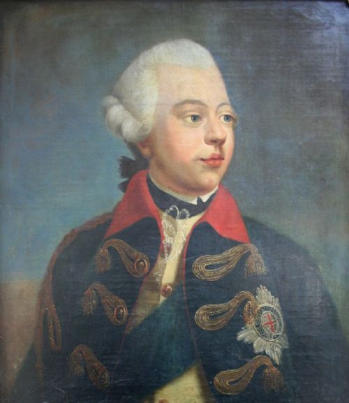 Attributed to Thomas Frye 1710-1762 Portrait of George III  (1738-1820)