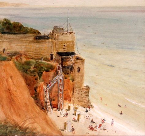 fig 1. Horace Van Ruith 1839-1923 Jacobs Ladder, Sidmouth