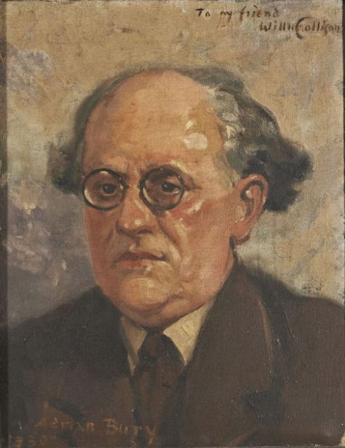 Adrian Bury 1891-1991  Portrait of William Collison 1865-1938