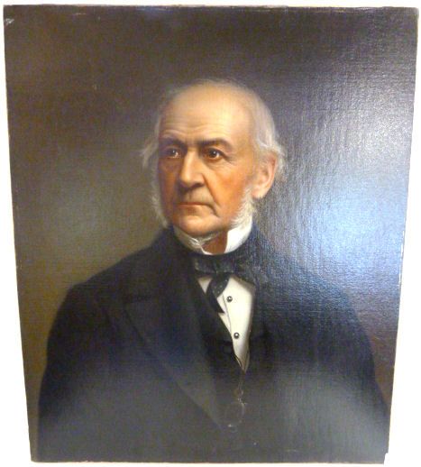 Edward Travanyon Haynes 1840 - 1922, Portrait of William  Ewart Gladstone 1809 - 1898