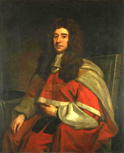 Portrait of Judge, Sir Edward Ward 1638 - 1714 by  Sir Godfrey Kneller 1646 - 1723