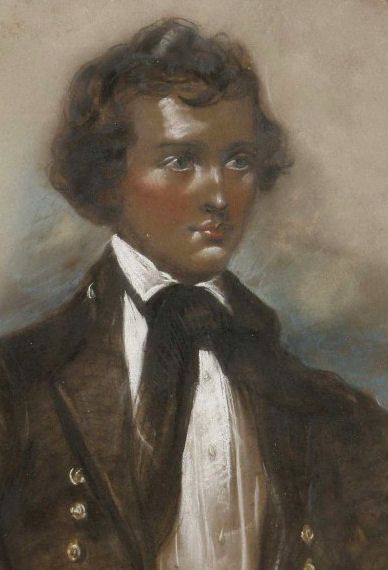 fig 1. Attributed to Sir Francis Grant , RA 1803-1878 Charles Thomas Constantine Grant, JP, DL, 1832-1891, Laird of Kilgraston
