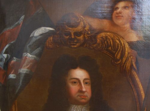 fig 2. Sir Godfrey Kneller 1646-1723 Portrait of King George I 1660-1727