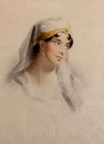Attributed to James Wales, 1748-1796
Portrait of Grace Home Purves, 1st Lady Milne Circa . 1784 -1814, First Wife of Admiral Sir David Milne Gcb 1763 – 1845