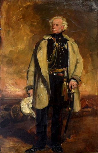 Sir Francis Grant, Pra, 1803-1878
Portrait Study of Field Marshal Hugh Gough, 1st Viscount Gough, Kp, Gcb, Gcsi, Pc (3 November 1779 – 2 March 1869)