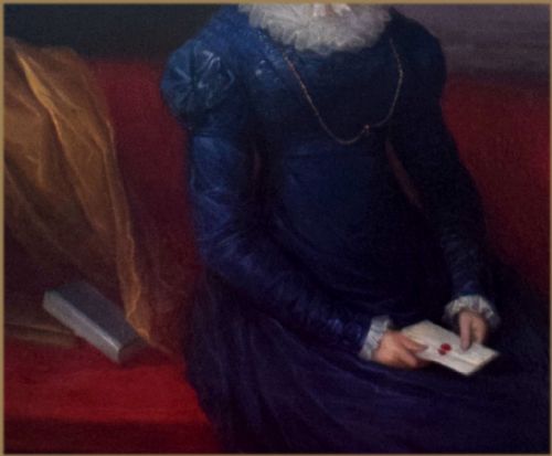 ENGLISH SCHOOL 19TH CENTURYPORTRAIT OF CATHERINE HUTTON 1756 1846 WAS AN ENGLISH NOVELIST AND LETTERWRITER - ADDITIONAL PHOTO 3