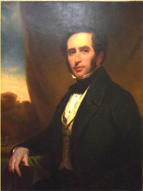 George Clint, 1770 – 854
Portrait of John Roy Allen, Jp, 1798-1875 of Lyngford House Taunton, Somerset