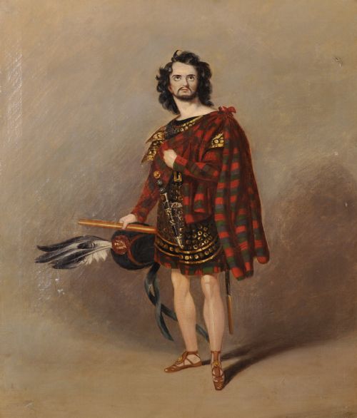 Thomas Charles Wageman, 1787-1863
Portrait of William Charles Macready, 1793–1873 , Actor and Theater Manager, as Macbeth

