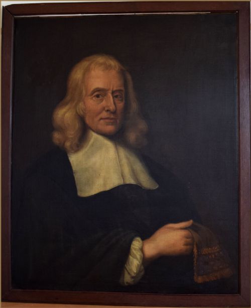 JOHN HOSKINS CIRCA 15901665PORTRAIT OF JOHN MILTON 1608 1674 POET POLEMICIST MAN OF LETTERS CIVIL SERVANT - ADDITIONAL PHOTO 4