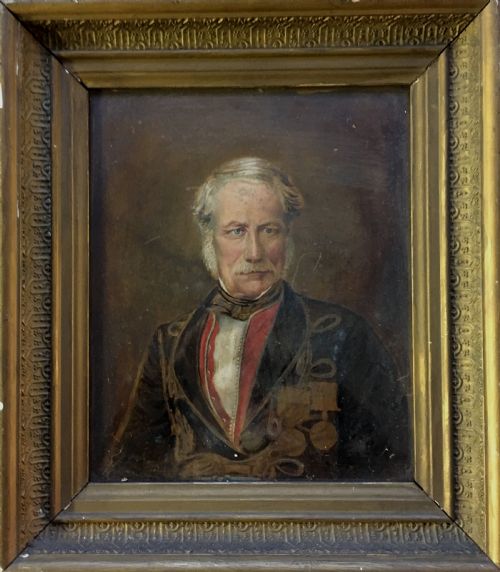 JOHN IRVINE 18051888PORTRAIT OF SIR JOHN LARKIN CHEESE RICHARDSON 18101878 IN MILITARY DRESS - ADDITIONAL PHOTO 4