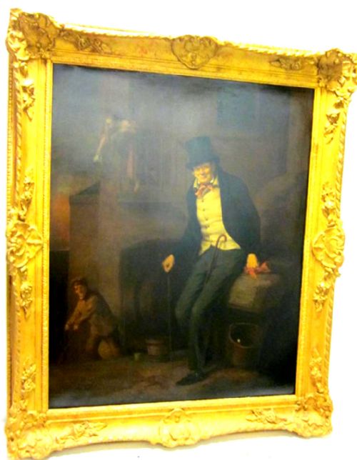 ENGLISH SCHOOL 19TH CENTURYOLD MARTIN CHUZZLEWITOIL ON CANVAS7620 X 6096 CM 30 X 24 IN - ADDITIONAL PHOTO 1