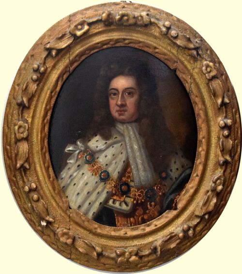 STUDIO OF SIR GODFREY KNELLER 1646 1723PORTRAIT OF KING WILLIAM III 16501702 - ADDITIONAL PHOTO 5