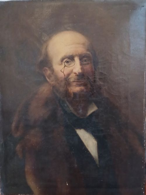 fig 4. Maurice Milliere (1871–1946)
Portrait of Jacques Offenbach (1819-1880) Composer, Cellist and Impresario
