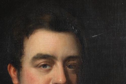 GEORGE HAYTER 1792 1871PORTRAIT OF JOHN AYRTON PARIS FRS 17851856 PHYSICIANJOHN AYRTON PARISOIL ON CANVAS7620 X 6350 CM - ADDITIONAL PHOTO 1