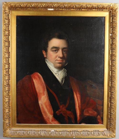 GEORGE HAYTER 1792 1871PORTRAIT OF JOHN AYRTON PARIS FRS 17851856 PHYSICIANJOHN AYRTON PARISOIL ON CANVAS7620 X 6350 CM - ADDITIONAL PHOTO 2