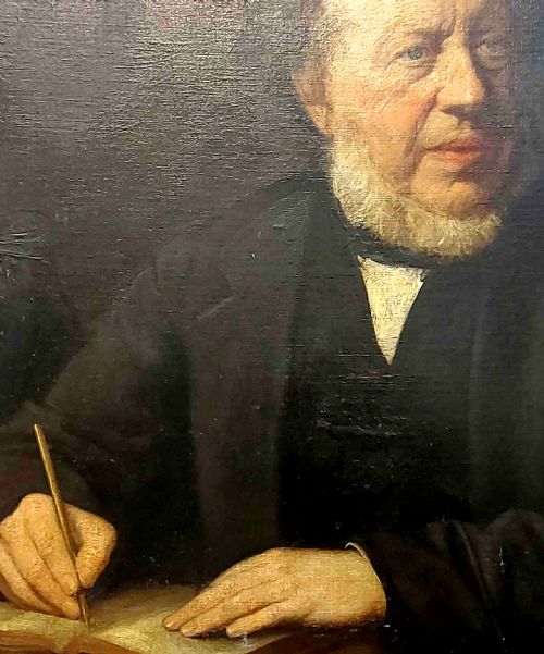 WILLIAM ROBERT DICKINSON 1815 1887PORTRAIT OF THOMAS SOPWITH MA CE FRS 1803 1879 GEOLOGIST MINING ENGINEER - ADDITIONAL PHOTO 1