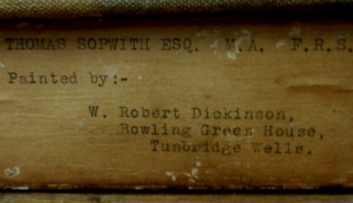 WILLIAM ROBERT DICKINSON 1815 1887PORTRAIT OF THOMAS SOPWITH MA CE FRS 1803 1879 GEOLOGIST MINING ENGINEER - ADDITIONAL PHOTO 4