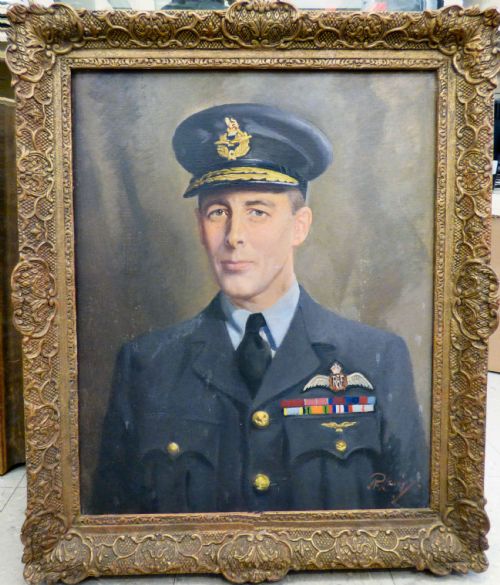 PORTRAIT OF AIR VICE MARSHALL DONALD CLIFFORD TYNDALL BENNETT 1910 1986 CB CBE DSO - ADDITIONAL PHOTO 2