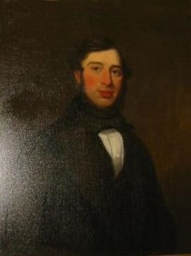 PORTRAIT OF THE REV H SANDFORD ENGLISH SCHOOL 19TH CENTURY