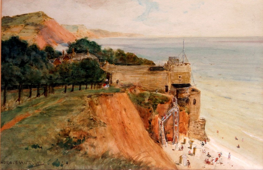 Horace Van Ruith 1839-1923  Jacobs Ladder, Sidmouth