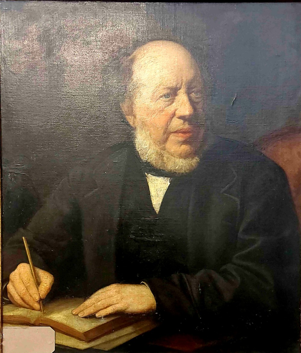 William Robert Dickinson 1815 - 1887
Portrait of Thomas Sopwith MA, CE, FRS, 1803 – 1879 Geologist & Mining Engineer

 
