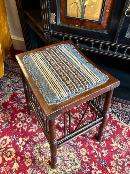 THEBES STOOL IN THE MANNER OF LIBERTY CO - ADDITIONAL PHOTO 3