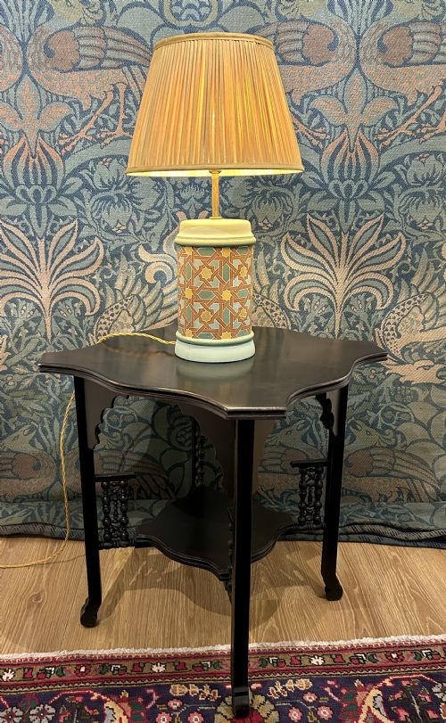 LIBERTY STYLE ANGLOMOORISH EBONISED TABLE - ADDITIONAL PHOTO 5