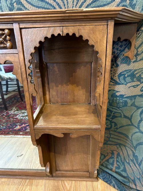 MOORISH STYLE OVERMANTEL ATTRIBUTED TO LIBERTY CO - ADDITIONAL PHOTO 6