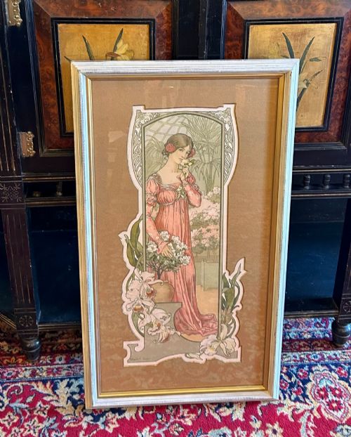 Fleurs De Serre by Elisabeth Sonrel, 1901 Lithograph