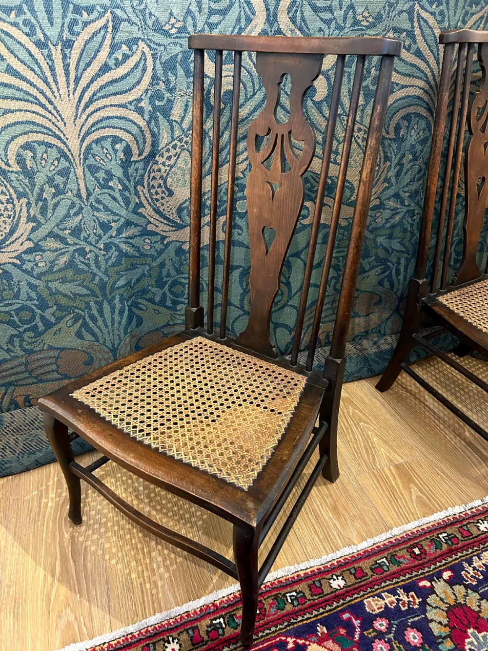 A Pair of Arts and Crafts Nursing Chairs View III