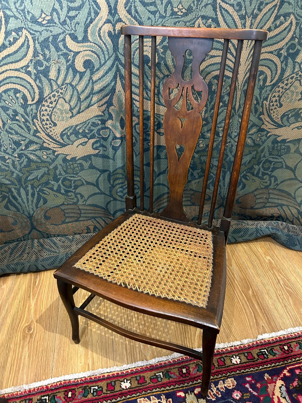 A Pair of Arts and Crafts Nursing Chairs View X