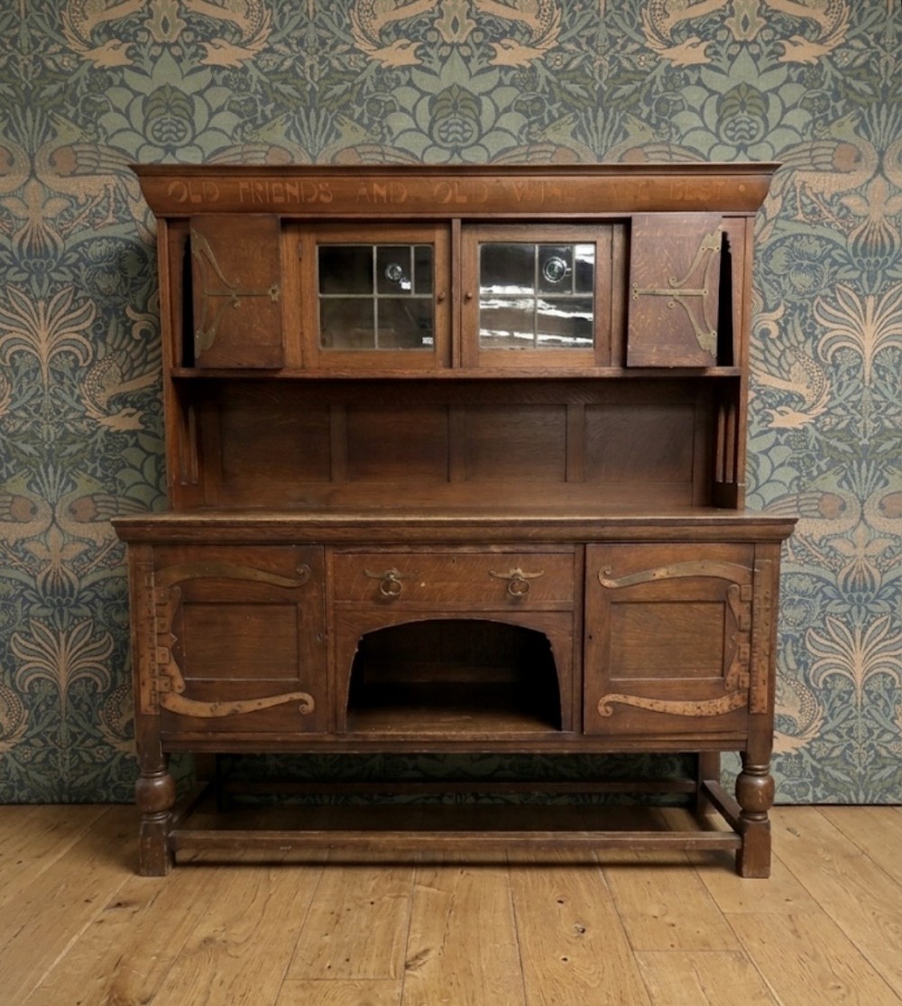 Arts and Crafts Oak Sideboard by Ambrose Heal for Heal & Son