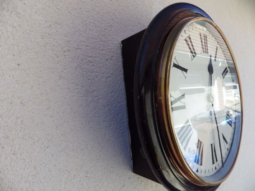 FUSEE GPO WALL CLOCK 1930'S - ADDITIONAL PHOTO 1