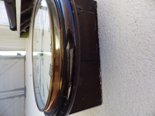 FUSEE GPO WALL CLOCK 1930'S - ADDITIONAL PHOTO 2