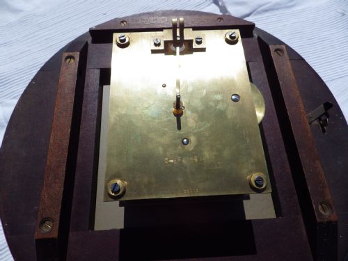 FUSEE GPO WALL CLOCK 1930'S - ADDITIONAL PHOTO 5