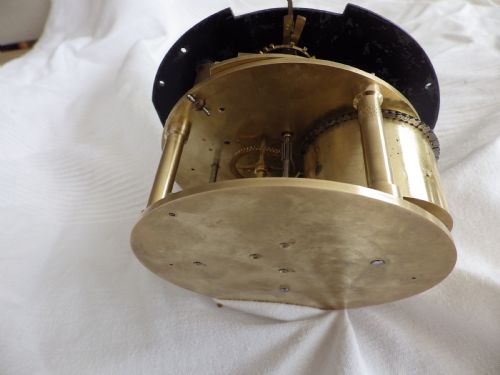 ENGLISH SHIPS FUSEE CLOCK FULLY RESTORED MOVEMENT 1890 - ADDITIONAL PHOTO 9