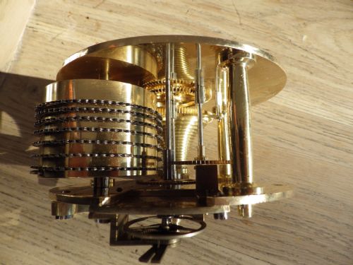 SHIPS FUSEE BULK HEAD CLOCK FULLY RESTORED MOVEMENT CASE - ADDITIONAL PHOTO 8