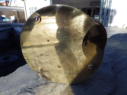 SHIPS FUSEE BULK HEAD CLOCK FULLY RESTORED MOVEMENT CASE - ADDITIONAL PHOTO 6