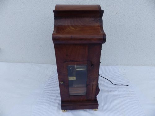 ENGLISH DOUBLE FUSEE BRACKET CLOCK OSBORN OF BOGNOR REGIS - ADDITIONAL PHOTO 7