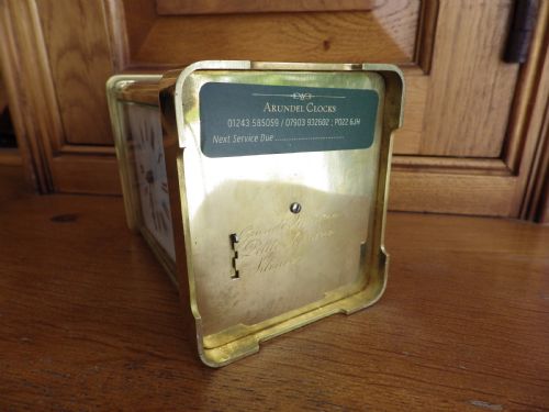 FRENCH GRAND SONNERIE CARRIAGE CLOCK FULLY RESTORED 1880S - ADDITIONAL PHOTO 7