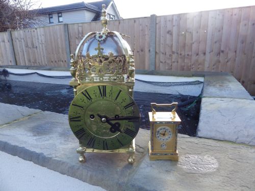 LARGE TWIN FUSEE ENGLISH LANTERN CLOCK BY THOMAS BRIDGE OF LONDON - ADDITIONAL PHOTO 8