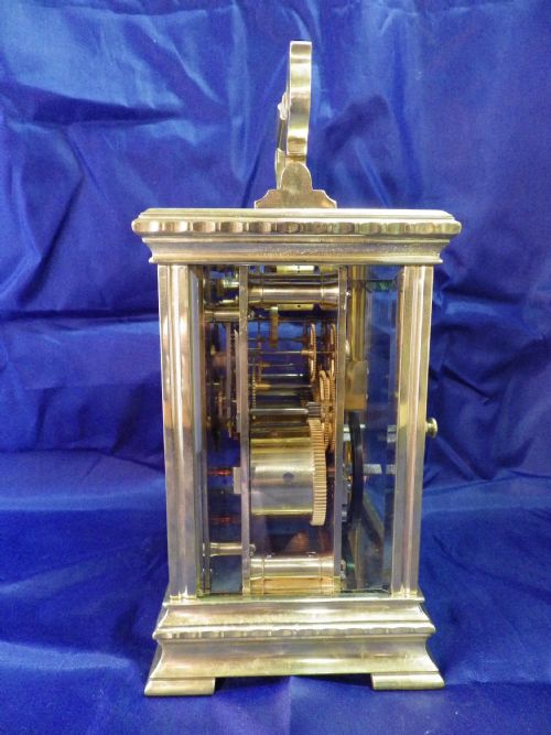 FRENCH REPEATING CARRIAGE CLOCK MOVEMENT FULLY RESTORED - ADDITIONAL PHOTO 3