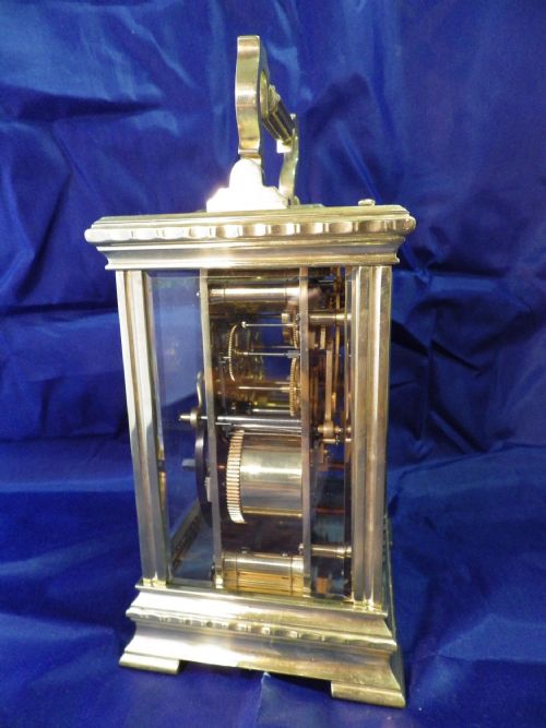FRENCH REPEATING CARRIAGE CLOCK MOVEMENT FULLY RESTORED - ADDITIONAL PHOTO 5