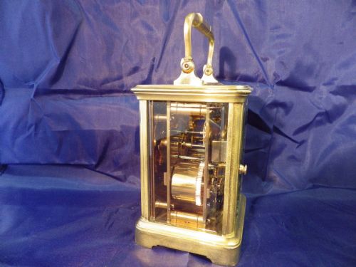 HENRY JACOT STRIKING FRENCH CARRIAGE CLOCK - ADDITIONAL PHOTO 1