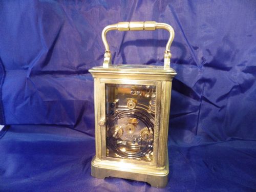 HENRY JACOT STRIKING FRENCH CARRIAGE CLOCK - ADDITIONAL PHOTO 2