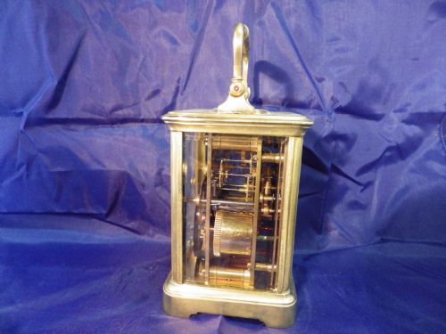 HENRY JACOT STRIKING FRENCH CARRIAGE CLOCK - ADDITIONAL PHOTO 3