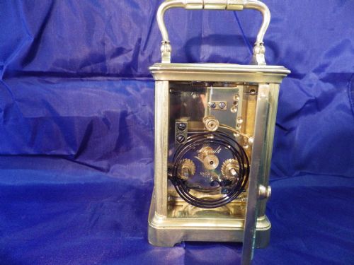 HENRY JACOT STRIKING FRENCH CARRIAGE CLOCK - ADDITIONAL PHOTO 4